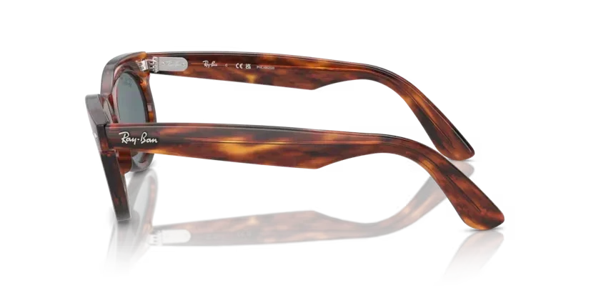 Ray-Ban 2242F Wayfarer Oval | Striped Havana