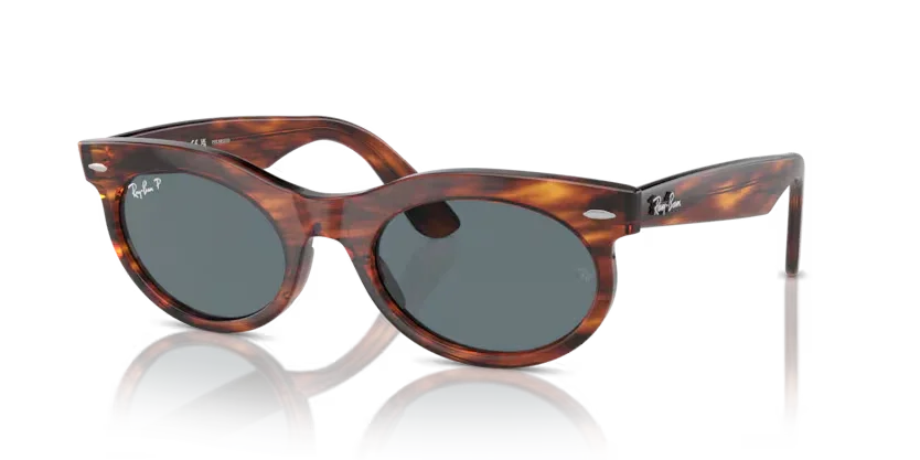 Ray-Ban | 2242F Wayfarer Oval | Striped Havana
