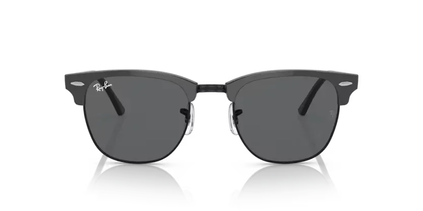 Ray-Ban | 3016 Clubmaster | Grey on Black