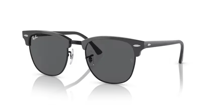 Ray-Ban | 3016 Clubmaster | Grey on Black