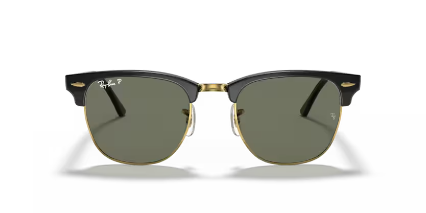 Ray-Ban | 3016 Clubmaster | Black on Gold