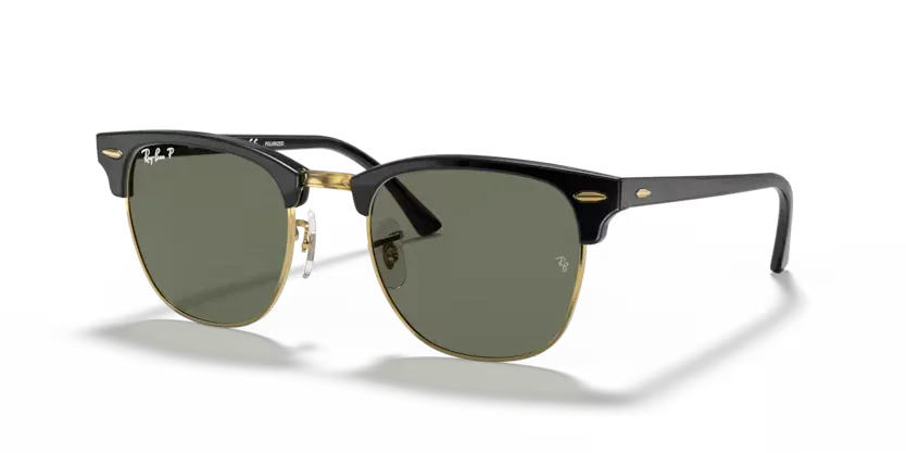 Ray-Ban | 3016 Clubmaster | Black on gold