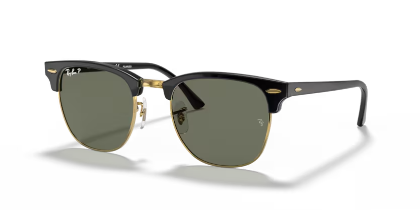 Ray-Ban | 3016 Clubmaster | Black on Gold
