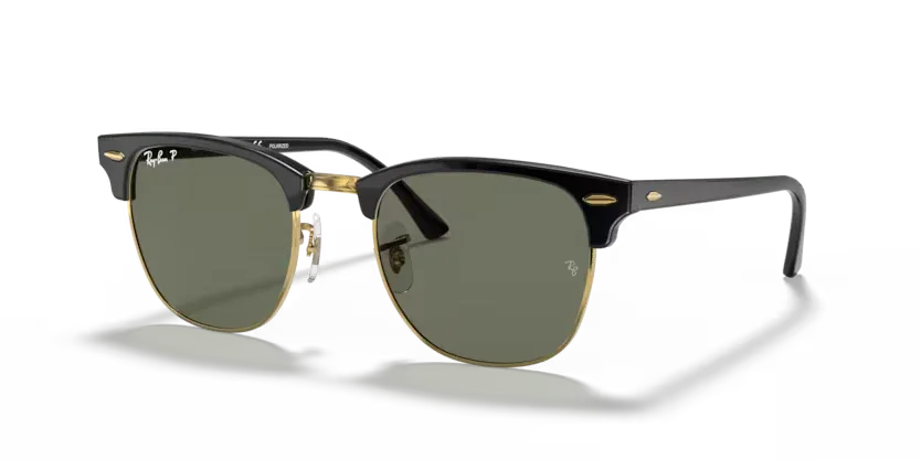 Ray-Ban | 3016 Clubmaster | Black on Gold