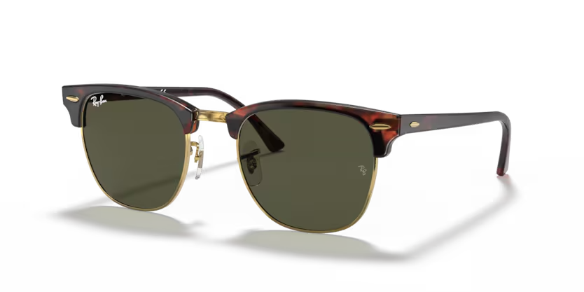 Ray-Ban | 3016 Clubmaster | Tortoise on Gold