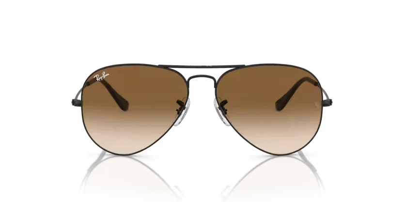 Ray-Ban | 3025 Aviator Large Metal | Black & Brown