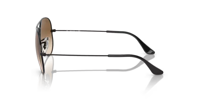 Ray-Ban | 3025 Aviator Large Metal | Black & Brown