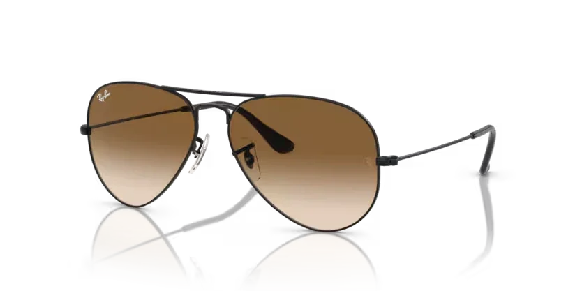 Ray-Ban | 3025 Aviator Large Metal | Black & Brown
