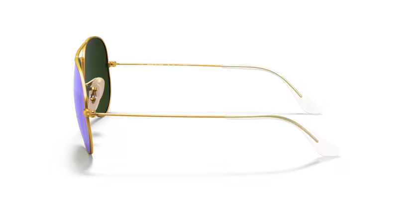 Ray-Ban | 3025 Aviator Large Metal | Gold & Blue Polarized