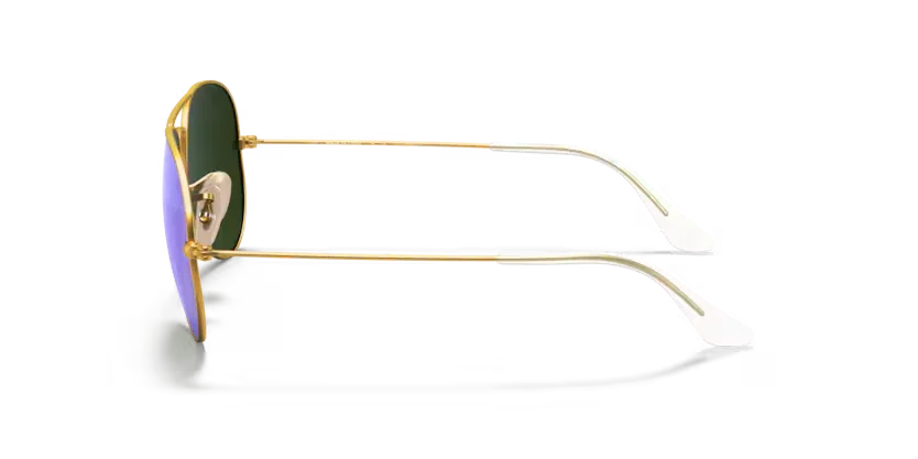 Ray-Ban | 3025 Aviator Large Metal | Gold & Blue Polarized
