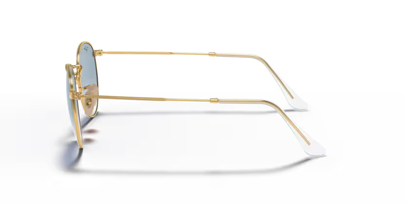 Ray-Ban | 3447N Round Metal | Arista Gold Light Blue