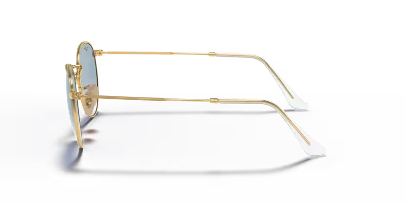 Ray-Ban | 3447N Round Metal | Arista Gold Light Blue