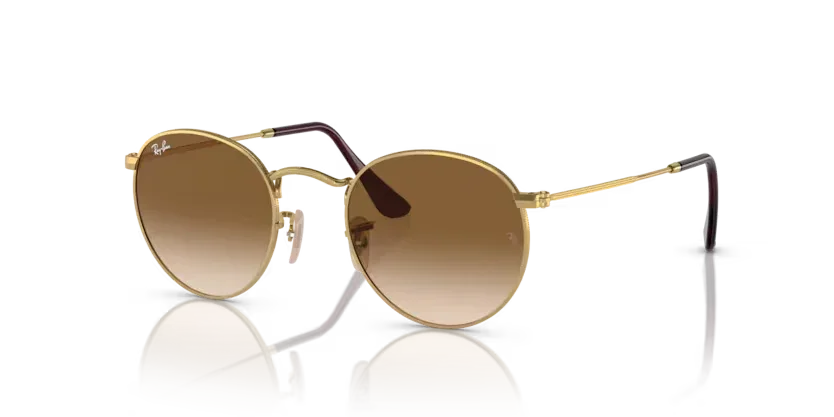 Ray-Ban | 3447 Round Metal | Gold