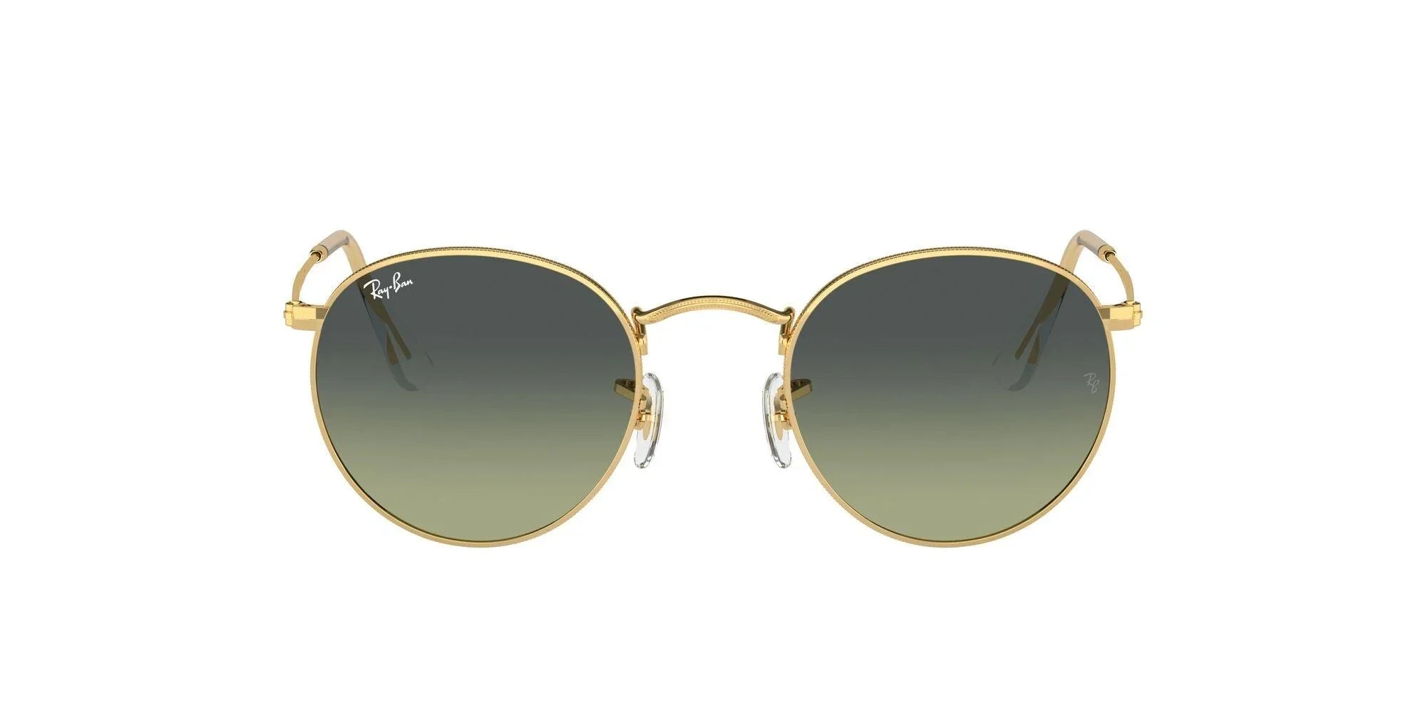 Ray-Ban | 3447 Round Metal | Gold (Size 53) - iKANDi Sunglasses