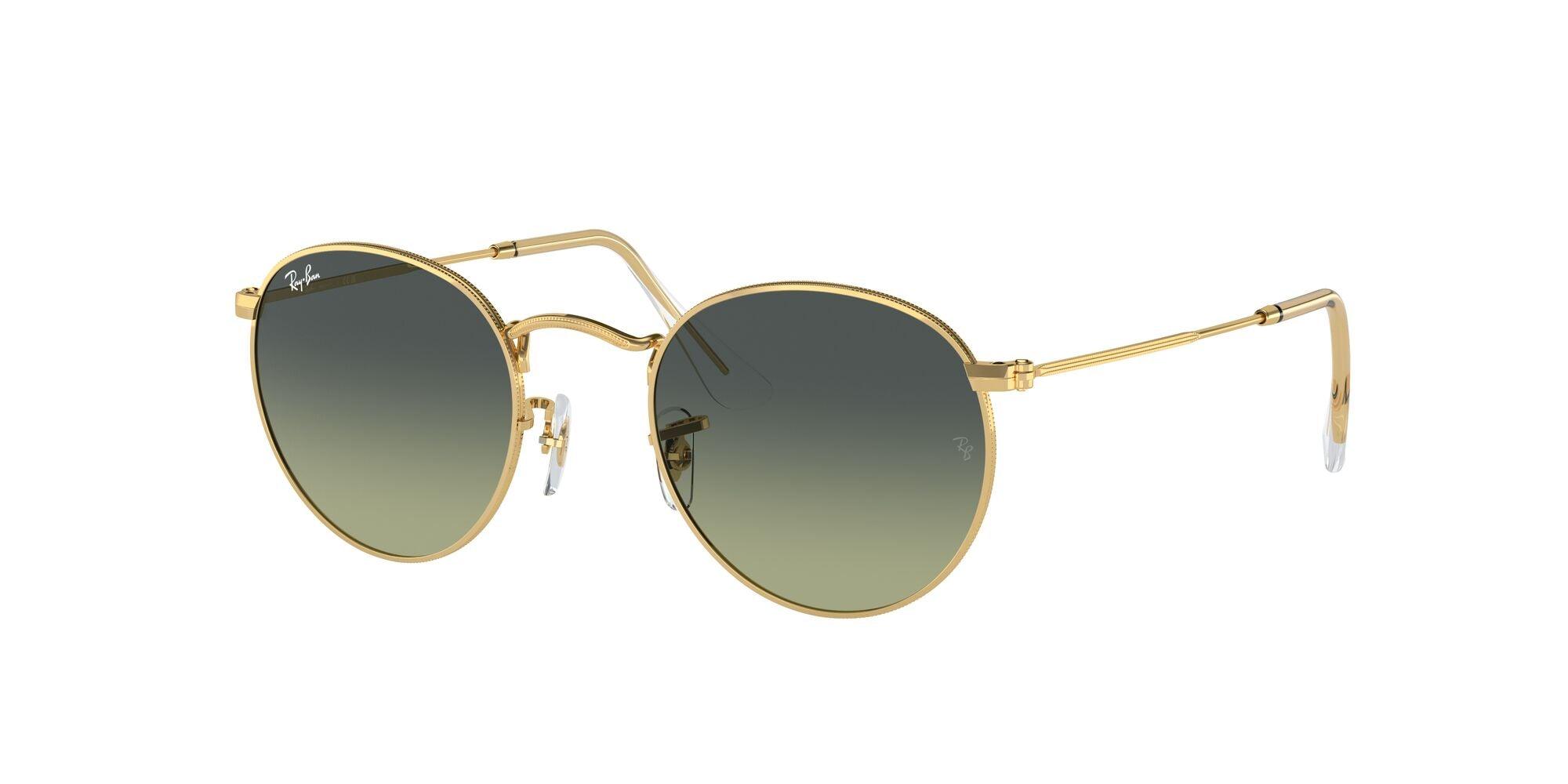 Ray-Ban | 3447 Round Metal | Gold (Size 53) - iKANDi Sunglasses