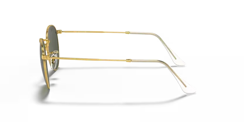 Ray-Ban | 3447 Round Metal | Gold Green Lense