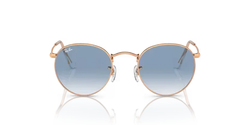 Ray-Ban | RB3447 Round Metal | Rose Gold