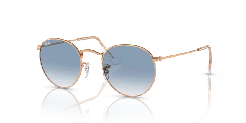 Ray-Ban | RB3447 Round Metal | Rose Gold