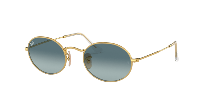 Ray-Ban | 3547 Oval | Gold - iKANDi Sunglasses