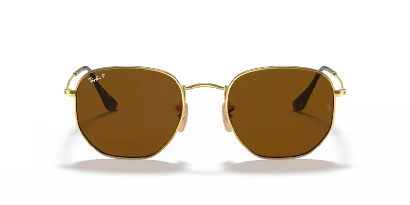 Ray-Ban | 3548N Hexagonal | Arista Gold Polarized