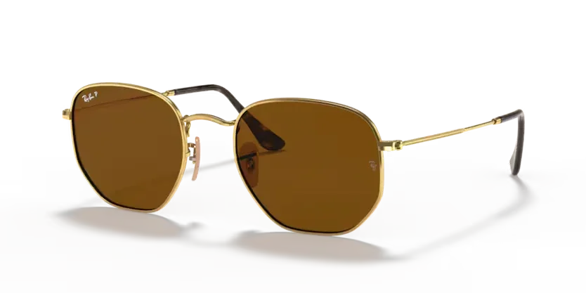 Ray-Ban | 3548N Hexagonal | Arista Gold Polarized