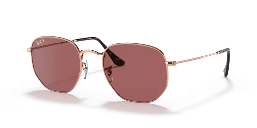 Ray-Ban | 3548N Hexagonal | Rose Gold