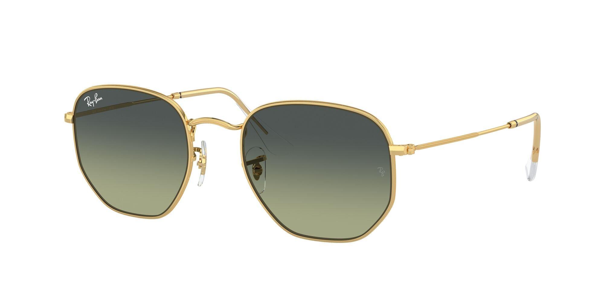 Ray-Ban | 3548 Hexagonal | Gold - iKANDi Sunglasses