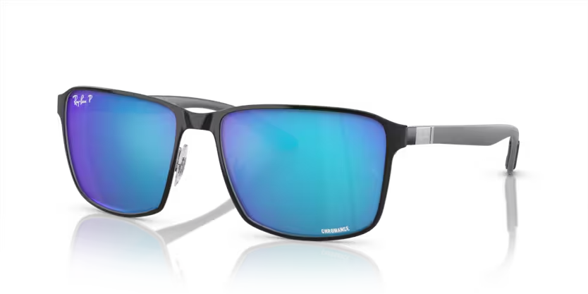Ray-Ban | 3721CH | Black on Silver