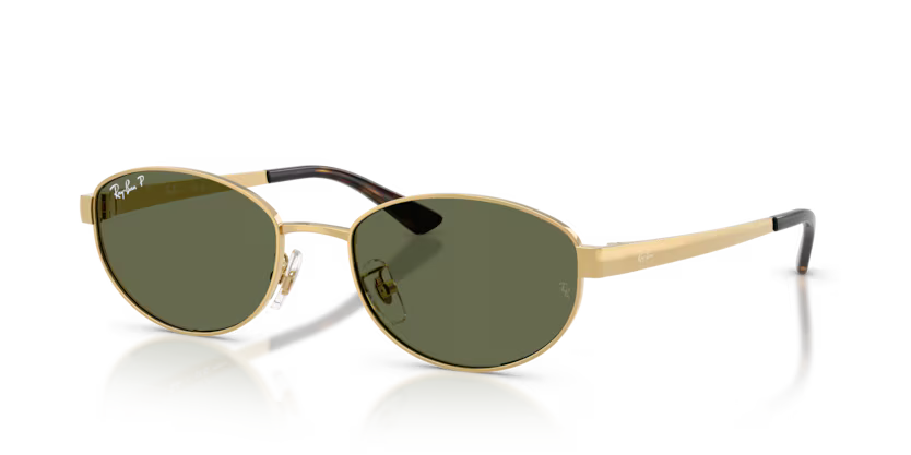 Ray-Ban | RB3774D | Arista Gold | Dark Green Polarised