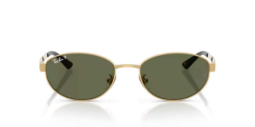 Ray-Ban | RB3774D | Arista Gold | Dark Green Polarised