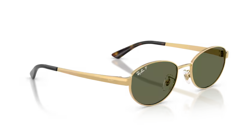 Ray-Ban | RB3774D | Arista Gold | Dark Green Polarised