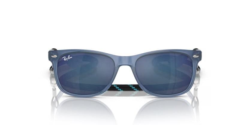 Ray-Ban Junior | 9052S Junior New Wayfarer | Opal Blue - iKANDi Sunglasses