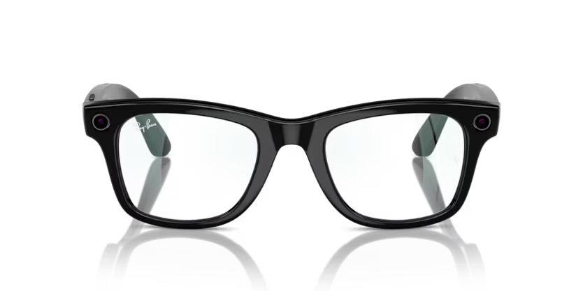 Ray-Ban | Meta Wayfarer Blue Light | Black - iKANDi Sunglasses