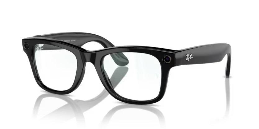 Ray-Ban | Meta Wayfarer Blue Light | Black - iKANDi Sunglasses