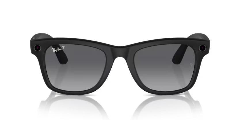 Ray-Ban | Meta Wayfarer Polarised | Black - iKANDi Sunglasses