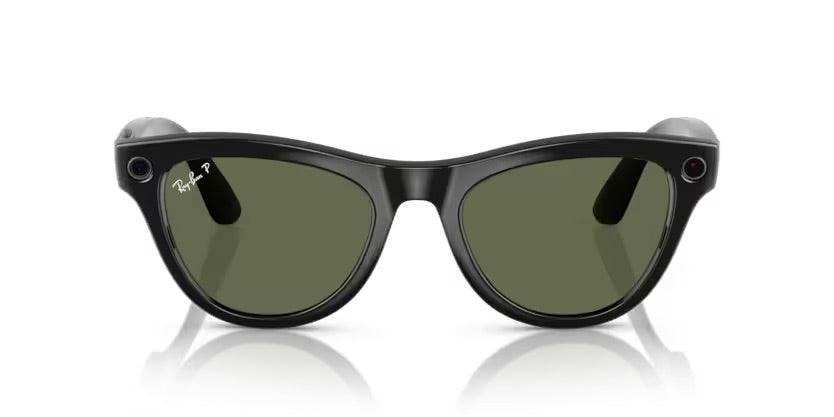 Ray-Ban | Meta Skyler Polarised | Black - iKANDi Sunglasses