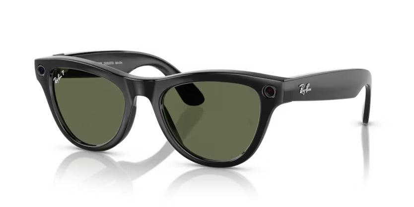 Ray-Ban | Meta Skyler Polarised | Black - iKANDi Sunglasses