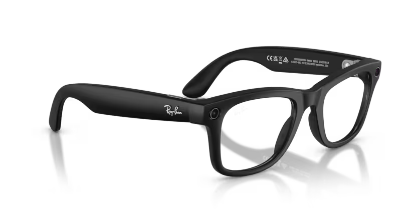Ray-Ban Meta Gen 2 | RW4012 Wayfarer L | Matte Black Grey Transition