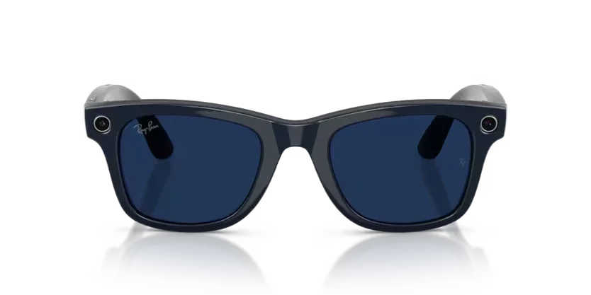 Ray-Ban Meta Gen 2 | RW4012 Wayfarer M | Shiny Cosmic Blue Sapphire Transitions