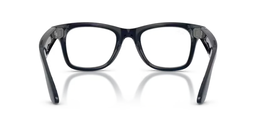 Ray-Ban Meta Gen 2 | RW4012 Wayfarer L | Shiny Cosmic Blue Sapphire Transitions