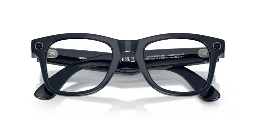 Ray-Ban Meta Gen 2 | RW4012 Wayfarer M | Shiny Cosmic Blue Sapphire Transitions