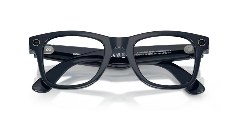 Ray-Ban Meta Gen 2 | RW4012 Wayfarer L | Shiny Cosmic Blue Sapphire Transitions