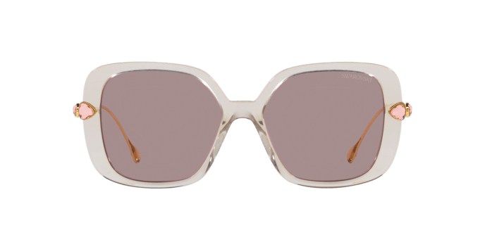 Swarovski | 6011F | Transparent Light Brown - iKANDi Sunglasses
