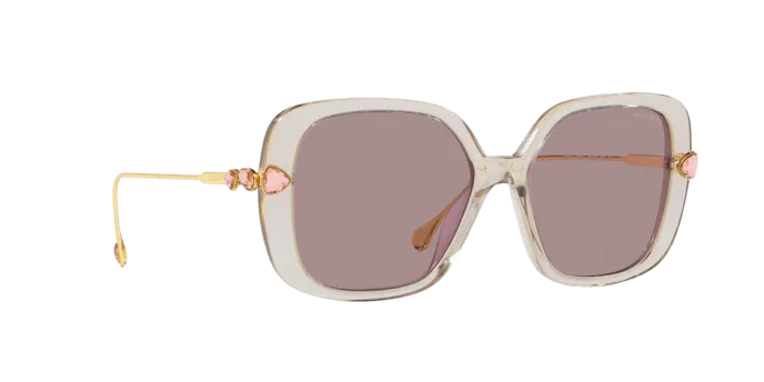 Swarovski | 6011F | Transparent Light Brown - iKANDi Sunglasses