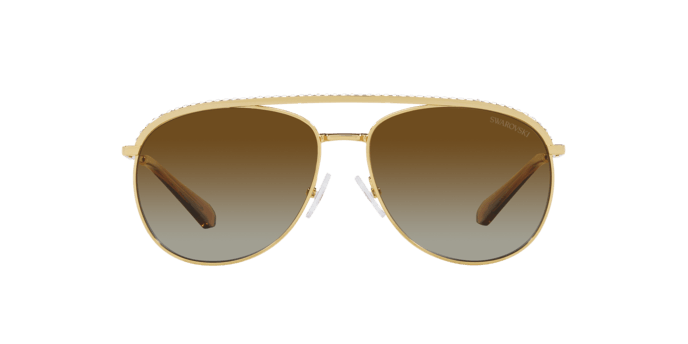 Swarovski | 7005 | Gold Polarised - iKANDi Sunglasses