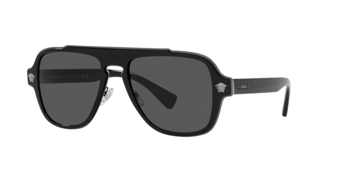 Versace | 2199 Medusa Charm | Black - iKANDi Sunglasses