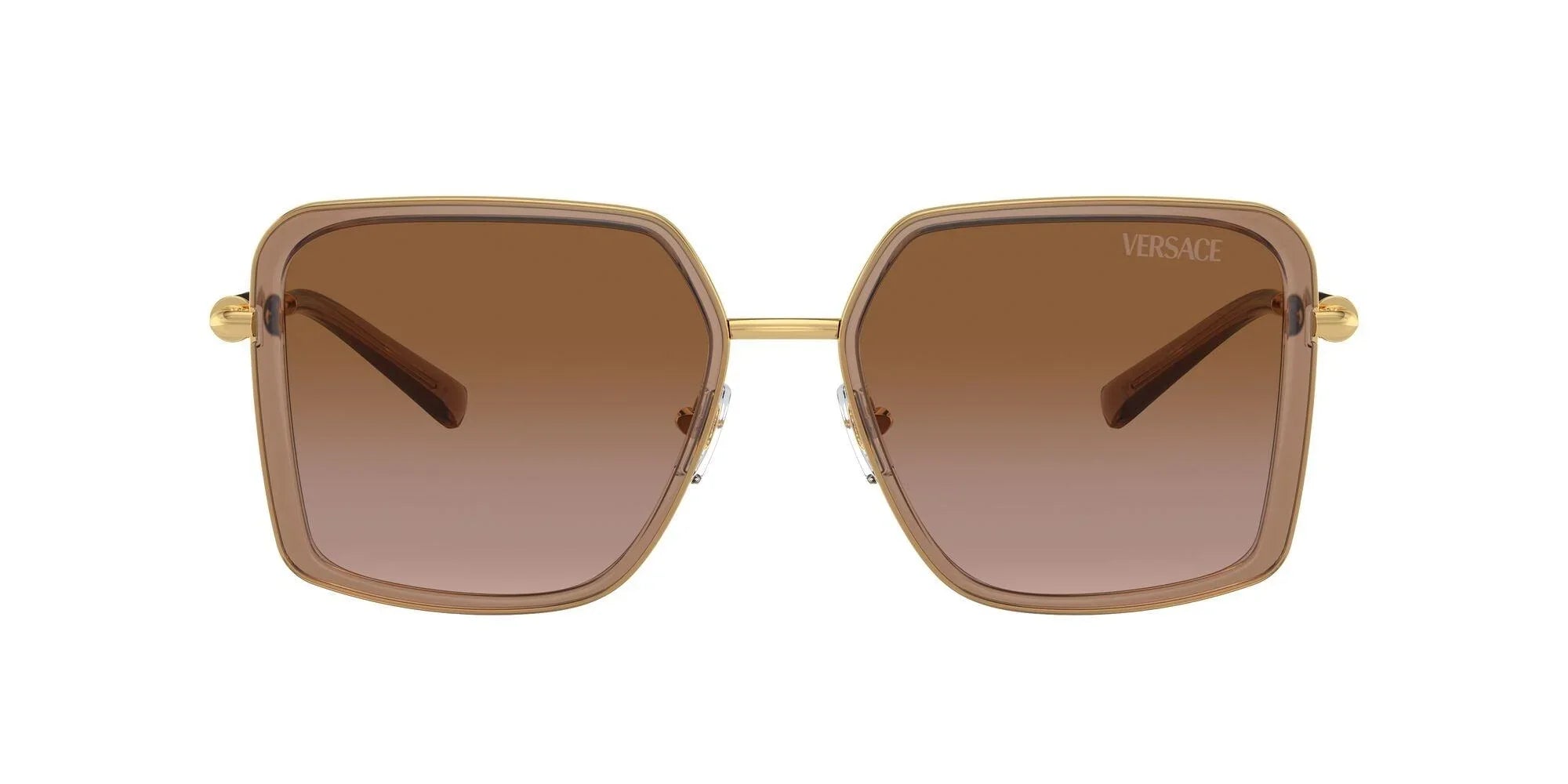 Versace | 2261 | Brown Transparent - iKANDi Sunglasses