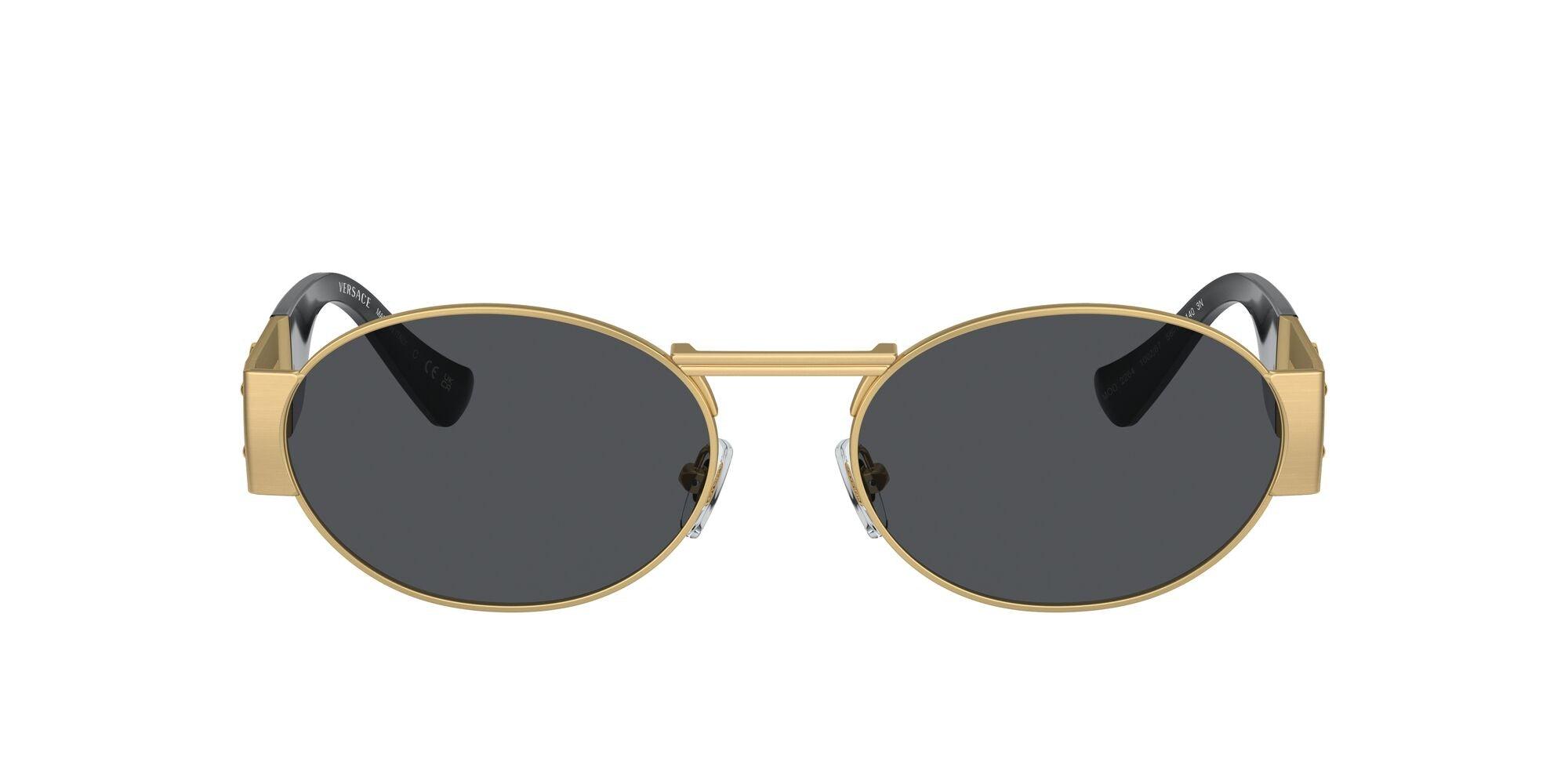 Versace | 2264 | Matte Gold - iKANDi Sunglasses