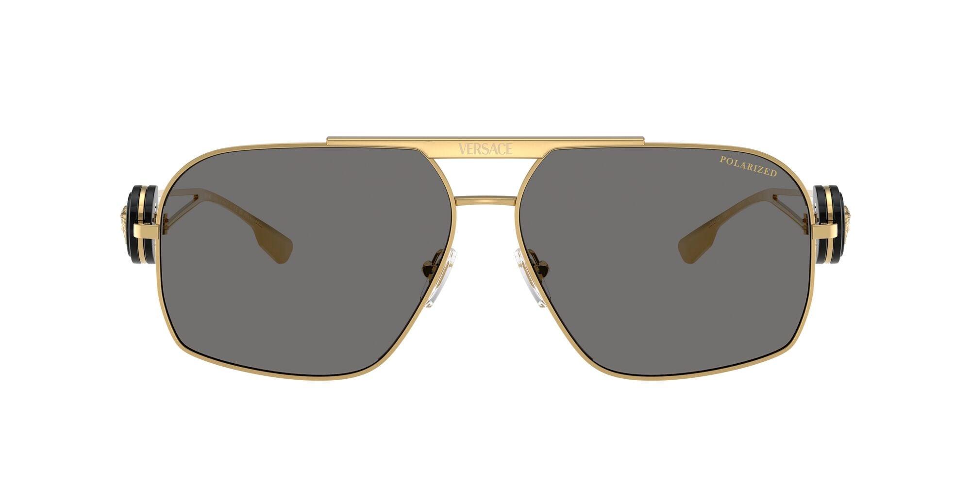 Versace 2269 Gold Polarised - Main Image