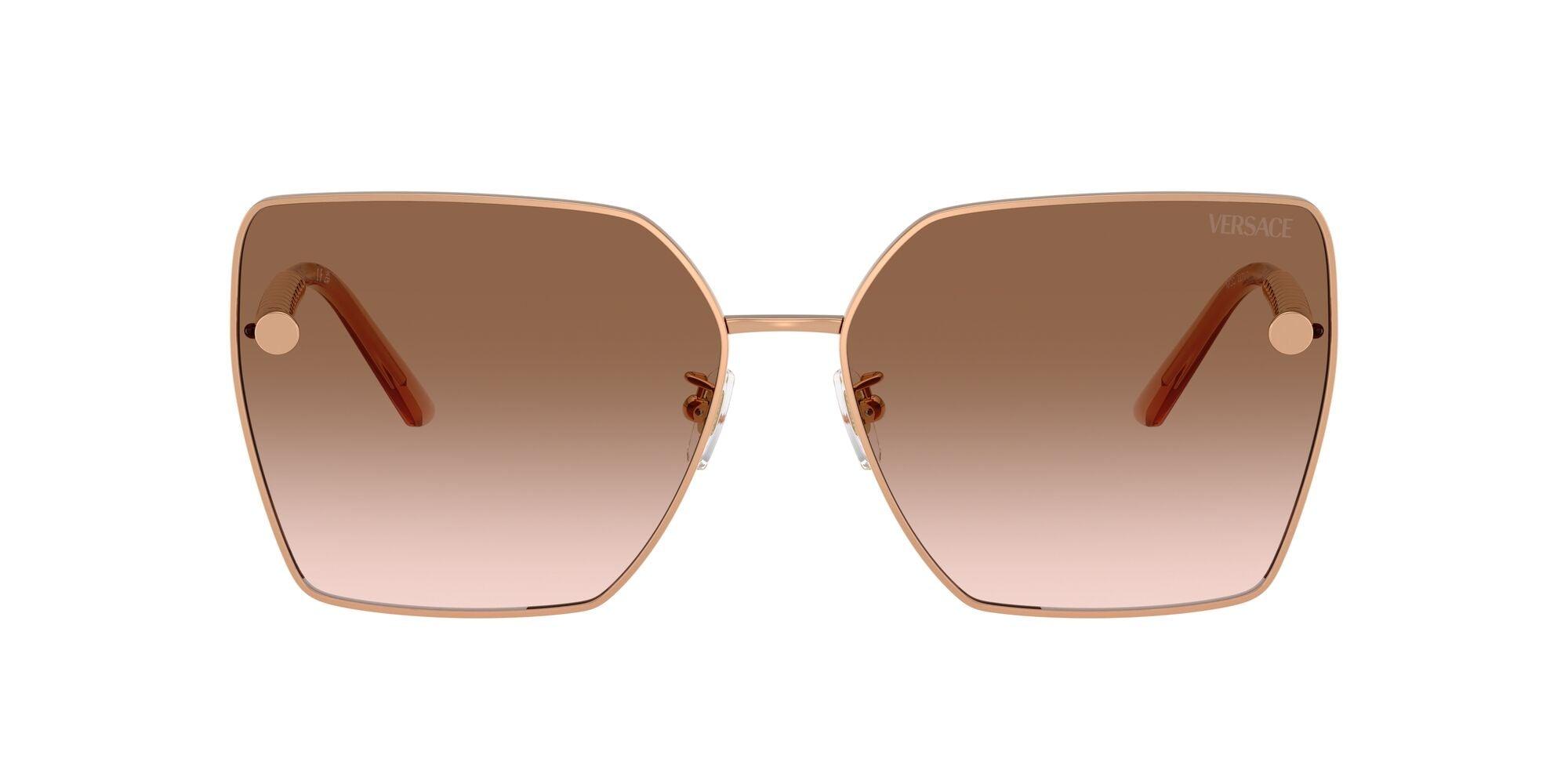 Versace | 2270D | Rose Gold - iKANDi Sunglasses